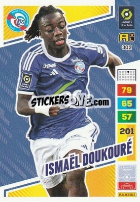 Figurina Ismaël Doukouré - Ligue 1 2023-2024. Adrenalyn XL
 - Panini