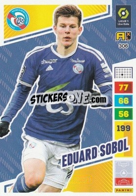 Sticker Eduard Sobol - Ligue 1 2023-2024. Adrenalyn XL
 - Panini