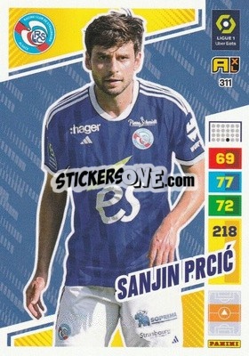 Sticker Sanjin Prcić - Ligue 1 2023-2024. Adrenalyn XL
 - Panini