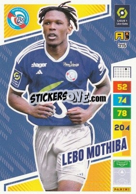 Cromo Lebo Mothiba - Ligue 1 2023-2024. Adrenalyn XL
 - Panini