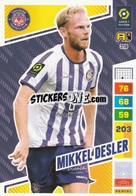 Sticker Mikkel Desler - Ligue 1 2023-2024. Adrenalyn XL
 - Panini