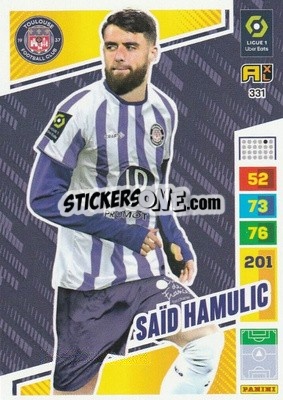 Cromo Saïd Hamulic - Ligue 1 2023-2024. Adrenalyn XL
 - Panini