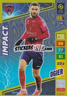 Sticker Florent Ogier - Ligue 1 2023-2024. Adrenalyn XL
 n. 336 - Panini