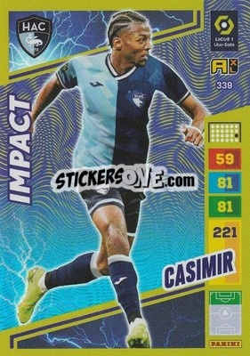 Sticker Josué Casimir - Ligue 1 2023-2024. Adrenalyn XL
 - Panini
