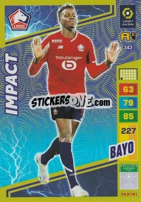 Sticker Mohamed Bayo - Ligue 1 2023-2024. Adrenalyn XL
 n. 343 - Panini