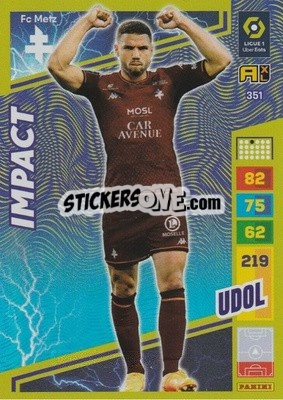 Sticker Matthieu Udol - Ligue 1 2023-2024. Adrenalyn XL
 - Panini