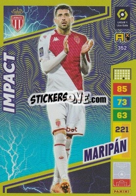Sticker Guillermo Maripán - Ligue 1 2023-2024. Adrenalyn XL
 n. 352 - Panini