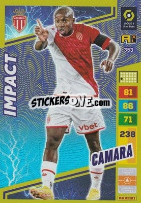 Sticker Mohamed Camara - Ligue 1 2023-2024. Adrenalyn XL
 n. 353 - Panini