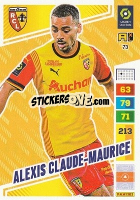 Sticker Alexis Claude-Maurice - Ligue 1 2023-2024. Adrenalyn XL
 n. 73 - Panini