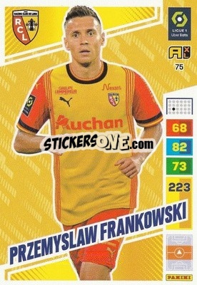 Sticker Przemysław Frankowski - Ligue 1 2023-2024. Adrenalyn XL
 n. 75 - Panini