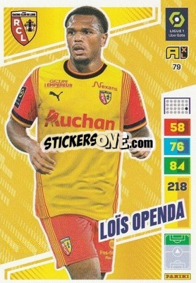 Cromo Loïs Openda - Ligue 1 2023-2024. Adrenalyn XL
 - Panini