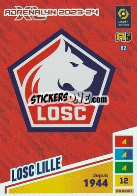 Sticker Écussion - Ligue 1 2023-2024. Adrenalyn XL
 n. 82 - Panini