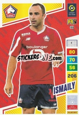 Cromo Ismaily - Ligue 1 2023-2024. Adrenalyn XL
 n. 89 - Panini