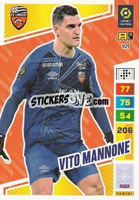 Sticker Vito Mannone - Ligue 1 2023-2024. Adrenalyn XL
 - Panini