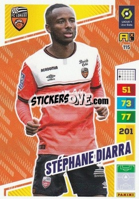 Cromo Stéphane Diarra - Ligue 1 2023-2024. Adrenalyn XL
 - Panini