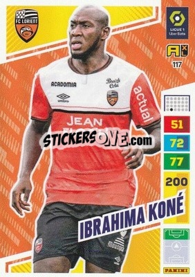 Cromo Ibrahima Koné - Ligue 1 2023-2024. Adrenalyn XL
 - Panini