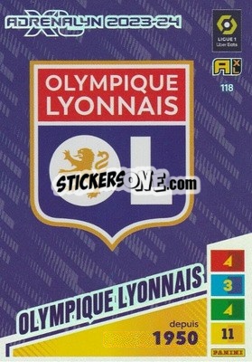Sticker Écussion - Ligue 1 2023-2024. Adrenalyn XL
 - Panini