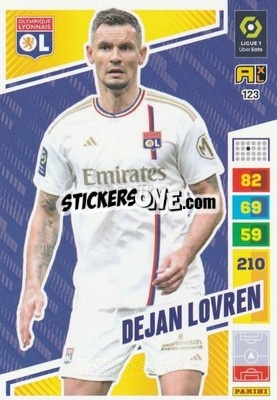 Figurina Dejan Lovren - Ligue 1 2023-2024. Adrenalyn XL
 - Panini