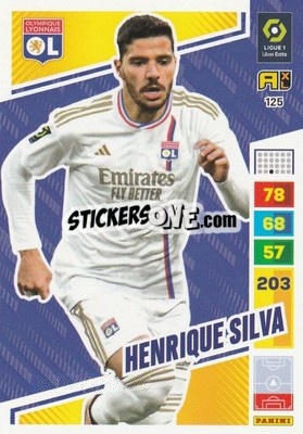 Sticker Henrique Silva - Ligue 1 2023-2024. Adrenalyn XL
 - Panini