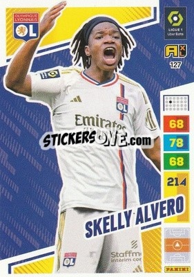 Sticker Skelly Alvero - Ligue 1 2023-2024. Adrenalyn XL
 n. 127 - Panini