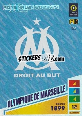 Sticker Écussion - Ligue 1 2023-2024. Adrenalyn XL
 n. 136 - Panini
