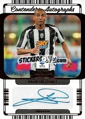 Sticker David Trezeguet - Chronicles Soccer 2022-2023
 - Panini