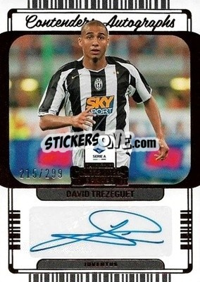 Sticker David Trezeguet - Chronicles Soccer 2022-2023
 n. CA-DT - Panini