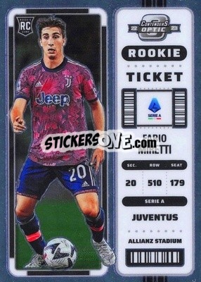 Sticker Fabio Miretti - Chronicles Soccer 2022-2023
 n. 294SA - Panini