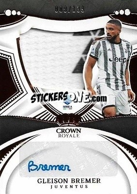 Sticker Gleison Bremer - Chronicles Soccer 2022-2023
 n. S-GBR - Panini
