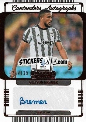 Sticker Gleison Bremer - Chronicles Soccer 2022-2023
 n. CA-GBR - Panini
