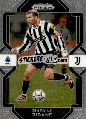 Sticker Zinedine Zidane - Chronicles Soccer 2022-2023
 n. 206SA - Panini