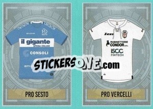 Sticker Pro Sesto / Pro Vercelli - Calciatori 2023-2024 Anteprima
 n. 328 - Panini