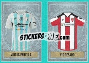 Sticker Virtus Entella / Vis Pesaro - Calciatori 2023-2024 Anteprima
 n. 340 - Panini