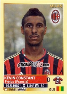 Sticker Kevin Constant - Calciatori 2013-2014 - Panini