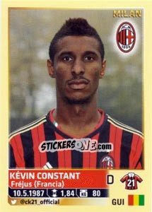 Cromo Kevin Constant - Calciatori 2013-2014 - Panini