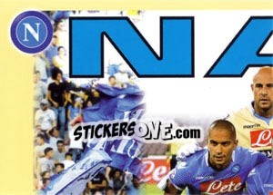 Figurina Squadra - Napoli/l - Calciatori 2013-2014 - Panini