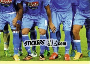 Cromo Squadra - Napoli - Calciatori 2013-2014 n. 393 - Panini