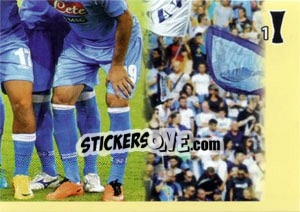 Cromo Squadra - Napoli - Calciatori 2013-2014 n. 394 - Panini