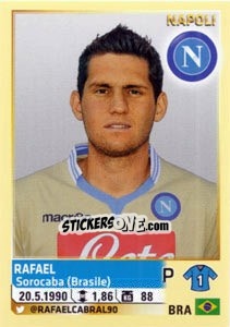 Sticker Rafael - Calciatori 2013-2014 n. 397 - Panini