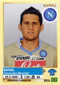 Figurina Rafael - Calciatori 2013-2014 - Panini