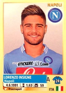 Sticker Lorenzo Insigne - Calciatori 2013-2014 - Panini
