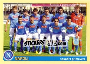 Cromo Napoli Squadra Primavera - Calciatori 2013-2014 n. 416 - Panini