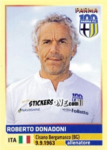 Sticker Roberto Donadoni - Calciatori 2013-2014 n. 424 - Panini