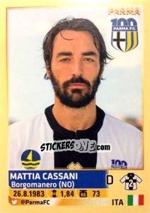 Sticker Mattia Cassani - Calciatori 2013-2014 - Panini