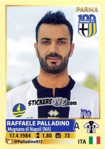 Sticker Raffaele Palladino - Calciatori 2013-2014 n. 441 - Panini