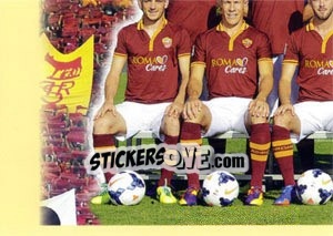 Cromo Squadra - Roma - Calciatori 2013-2014 - Panini