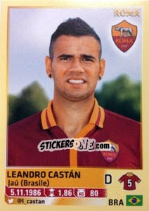 Figurina Leandro Castán - Calciatori 2013-2014 - Panini