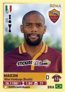 Sticker Maicon - Calciatori 2013-2014 n. 459 - Panini