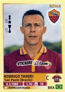 Sticker Rodrigo Taddei - Calciatori 2013-2014 - Panini