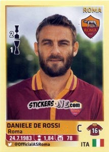 Sticker Daniele De Rossi - Calciatori 2013-2014 n. 465 - Panini